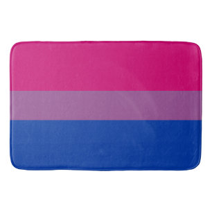 Bisexual Pride Flag Bath Mat