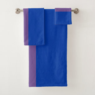 Bisexual Pride Flag Bath Towel Set