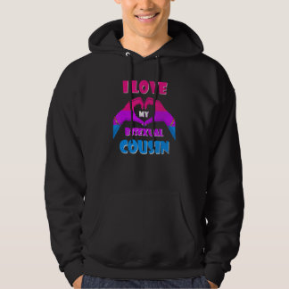 Bisexual Pride Flag Bi Flag I Love My Bisexual Cou Hoodie