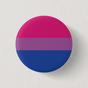 Bisexual Pride Flag Button