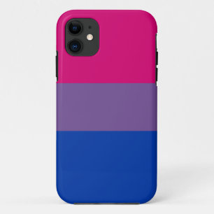 Bisexual Pride Flag iPhone 11 Case