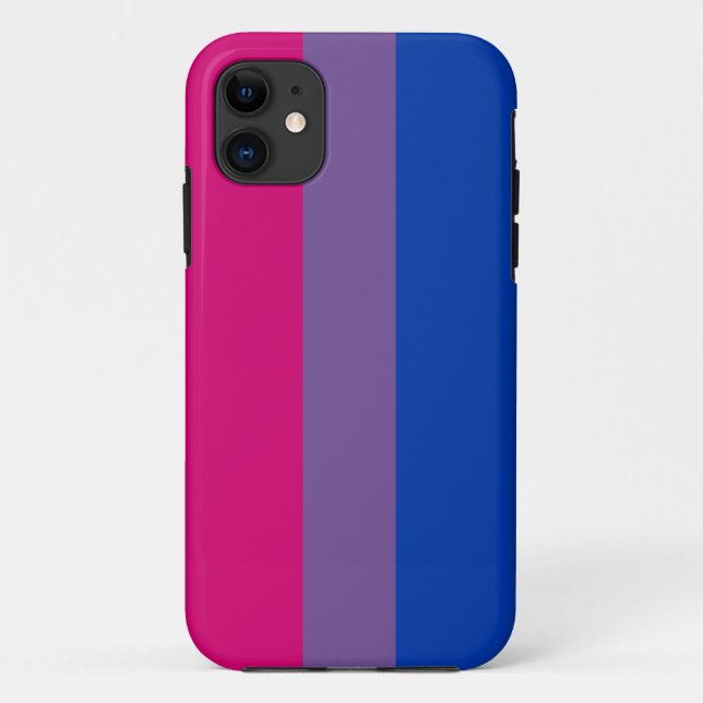 Bisexual Pride Flag Case-Mate iPhone Case (Back)
