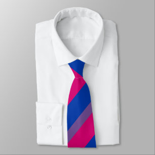 Bisexual Pride Flag Colours LGBT Tie