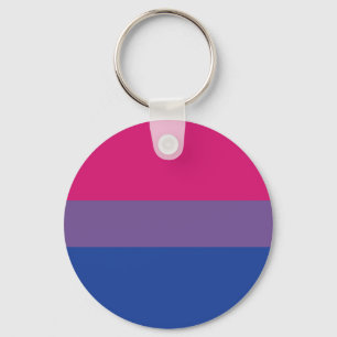 Bisexual   Pride Flag Design   Stripes   Key Ring