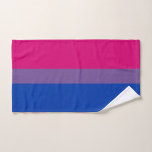Bisexual Pride Flag Hand Towel