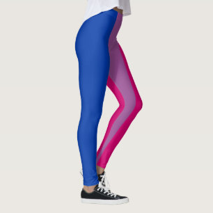 Bisexual Pride Flag Leggings