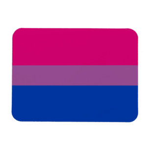 Bisexual Pride Flag Magnet