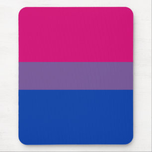 Bisexual Pride Flag Mouse Mat