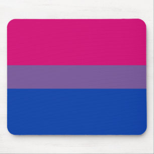 Bisexual Pride Flag Mouse Mat