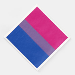 Bisexual Pride Flag Napkin