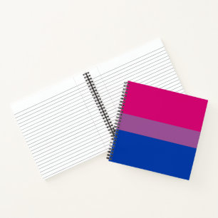 Bisexual Pride Flag Notebook