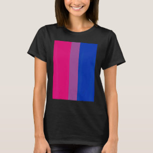 Bisexual Pride Flag Rotated  For Bi People Who Lik T-Shirt