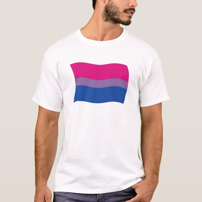 Bisexual Pride Flag Shirt (Front)