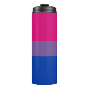 Bisexual Pride Flag Thermal Tumbler