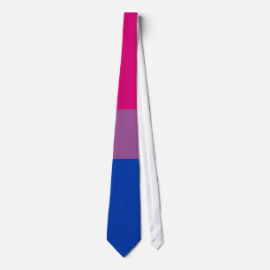 Bisexual Pride Flag Tie