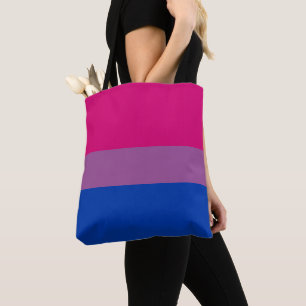 Bisexual Pride Flag Tote Bag