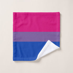 Bisexual Pride Flag Wash Cloth