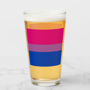 Bisexual Pride! Glass