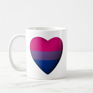 BISEXUAL PRIDE HEART -.png Coffee Mug