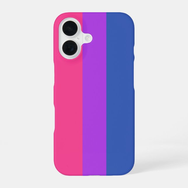 Bisexual Pride iPhone 16 Case (Back)