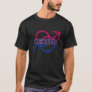 Bisexual Pride Lgbt Bi Ased Queer Nonbinary T-Shirt