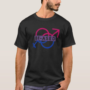 Bisexual Pride Lgbt Bi Ased Queer Nonbinary T-Shirt