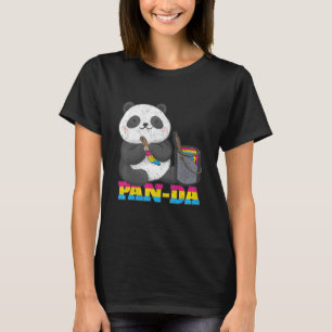 Bisexual Pride Lgbt Panda Pan Da Queer Nonbinary T-Shirt