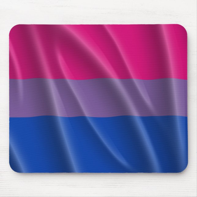 BISEXUAL PRIDE MOUSE MAT (Front)