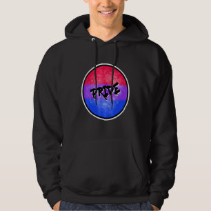 Bisexual Pride Rainbow Bisexual Flag Lgbt Gay Hoodie