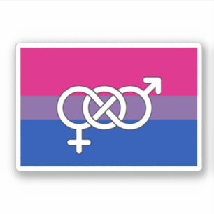 Bisexual Pride Symbol Flag