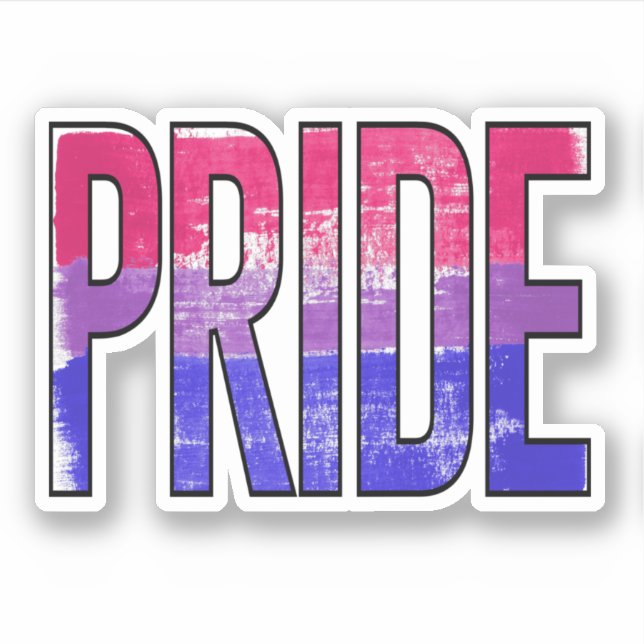 Bisexual Pride Word (Front)