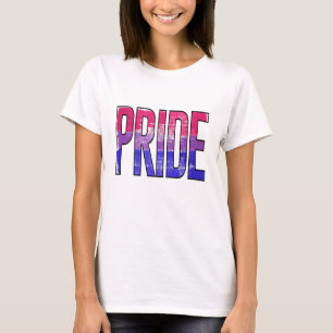 Bisexual Pride Word T-Shirt