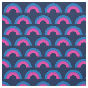 Bisexual Rainbow Fabric