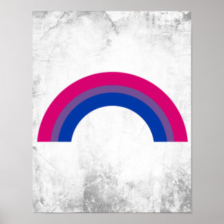 Bisexual Rainbow Poster