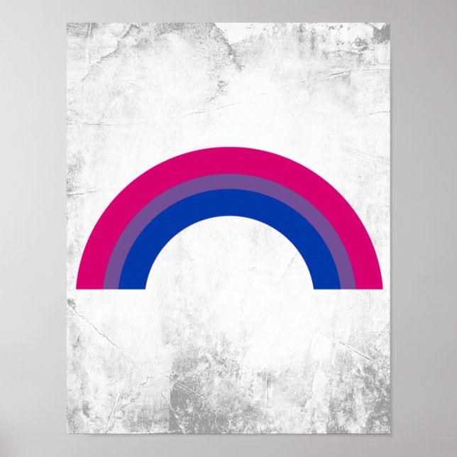 Bisexual Rainbow Poster (Front)