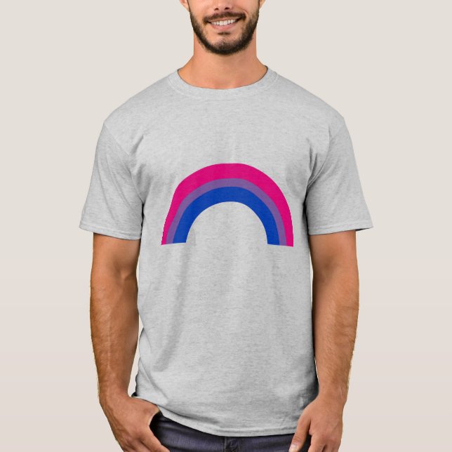 Bisexual Rainbow T-Shirt (Front)