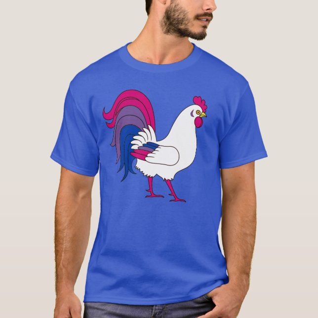 Bisexual Rooster T-Shirt (Front)