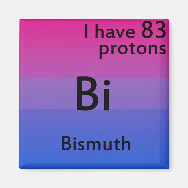 Bisexual science magnet (Front)