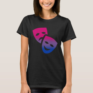 Bisexual Subtle Bi Pride LGBTQ Theatre Theater and T-Shirt