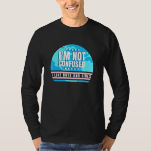 Bisexual Trans Lgbtq Bisexuality Transgender Bi Ga T-Shirt