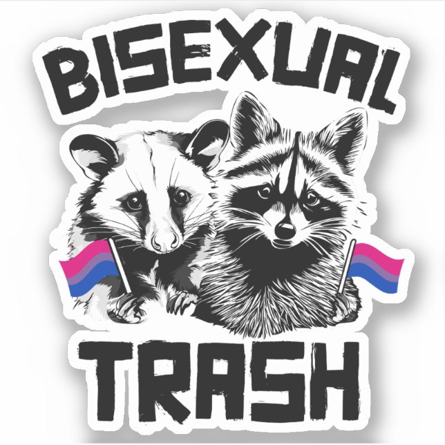 Bisexual Trash Racoon and Possum (Front)