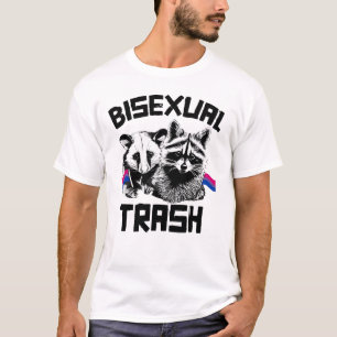 Bisexual Trash Racoon and Possum T-Shirt