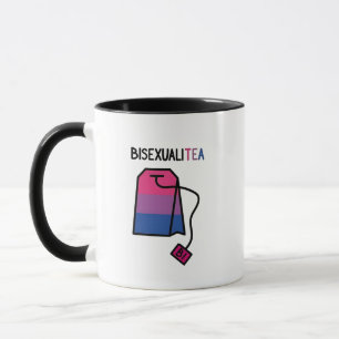 BisexualiTEA Bi Pride Flag Bisexual Tea Mug