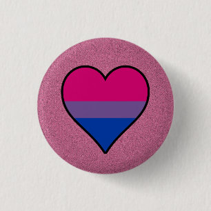 Bisexuality flag button