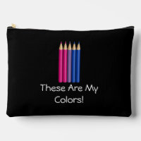Bisexuality pride pencils