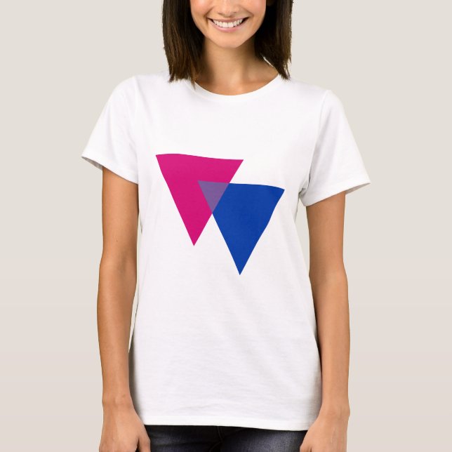 Bisexuality Symbol T-Shirt (Front)