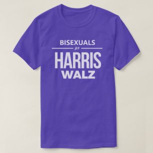 Bisexuals for Harris Walz T-Shirt