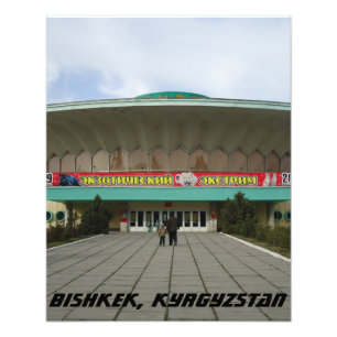 Bishkek Circus - Soviet USSR Style - Kyrgyzstan Photo Print