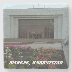 Bishkek Kyrgyzstan Museum - Kirgizia Stone Coaster
