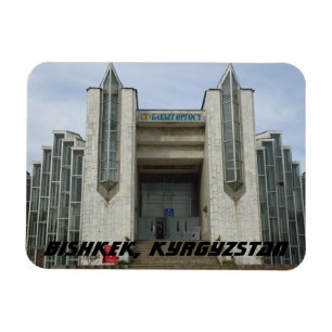 Bishkek Modernist Architectre - Kyrgyzstan Magnet